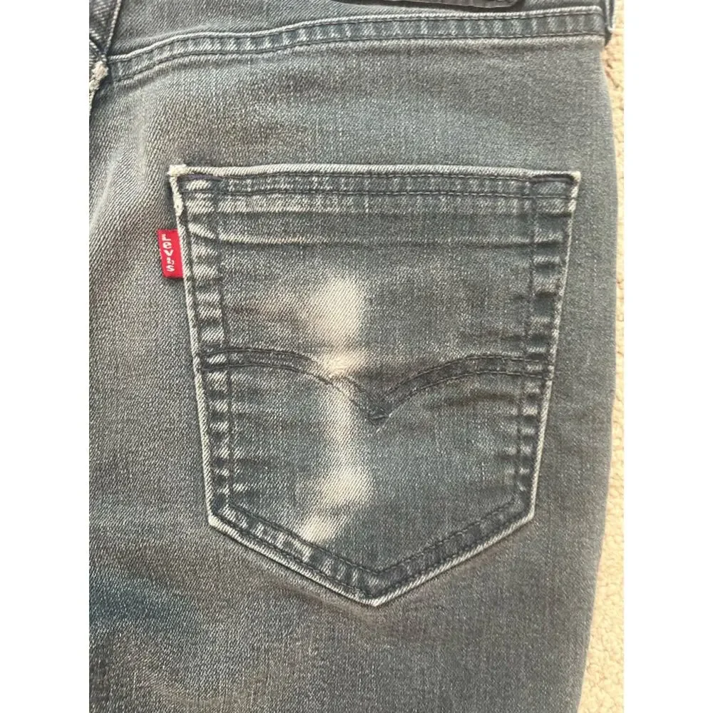 Levi’s 511 Commuter Jeans Men’s 30 Grey Comfort Reflective Slim Fit Urban Casual